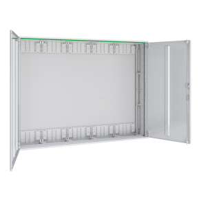   Schneider Electric Prisma XS - ABWRS506 - Easy PrismaSeT XL fali szekrény, ajtóval, IP44 (Szé) 1300 mm (Ma) 950 mm (Mé) 210 mm