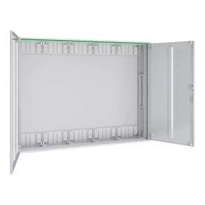 Schneider Electric Prisma XS - ABWRS506 - Easy PrismaSeT XL fali szekrény, ajtóval, IP44 (Szé) 1300 mm (Ma) 950 mm (Mé) 210 mm