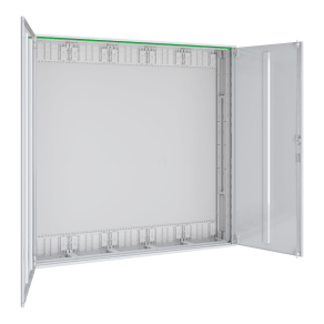   Schneider Electric Prisma XS - ABWRS508 - Easy PrismaSeT XL fali szekrény, ajtóval, IP44 (Szé) 1300 mm (Ma) 1250 mm (Mé) 210 mm