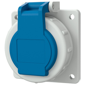   Mennekes 17006 Beépíthető SCHUKO aljzat csavaros kábelrögzítés 16A, 2s+ f, 230V, IP68