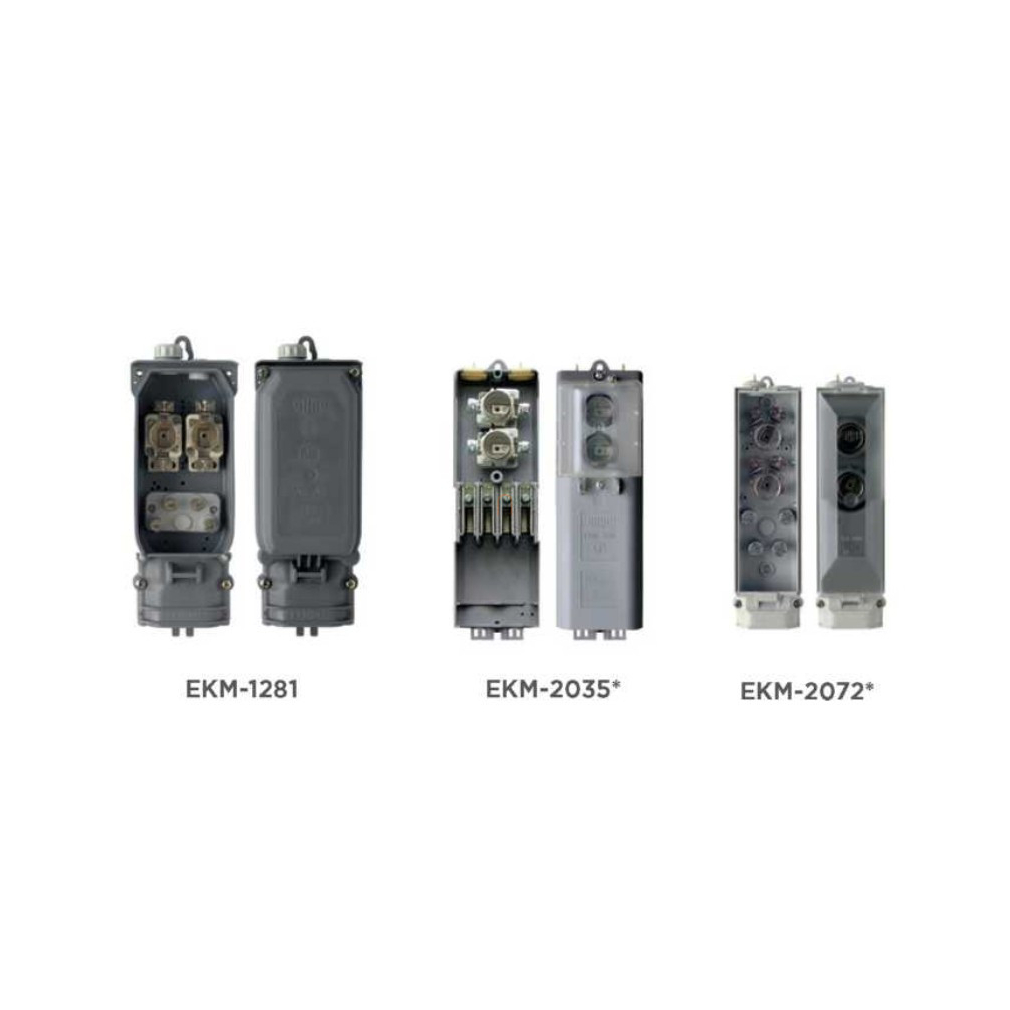 Raychem EKM-1281-2D2-4x25-2PG-C2 csatlakozó doboz közvilágítási hálózathoz 2xDII (E27) JOR-95494 KÉSZLET EREJÉIG D32281-000 – Készlet erejéig!!!