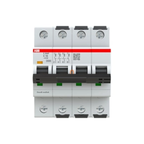 ABB 2CDS384001R0164 kismegszakító 4P C 16 A 25 kA (S304P)