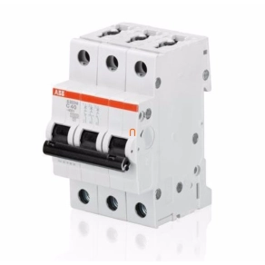 Kismegszakító 3P C 10A 4,5kA SH203L ABB (2CDS243001R0104)