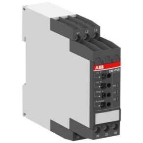   ABB 1SVR730794R3300 CM-PVS.41S Áramfigyelő relé (Fázis, feszültség), 2NO/2NC, 300- 500 V AC