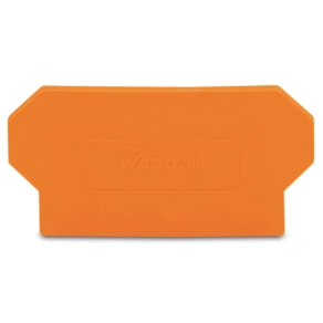Wago 280-328 elválasztólap, 2 mm vastag, túlméretes, narancssárga