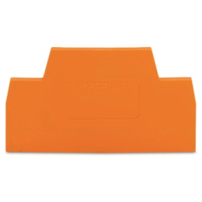 Wago 280-341 vég- és válaszlap, 2,5 mm vastag, narancssárga
