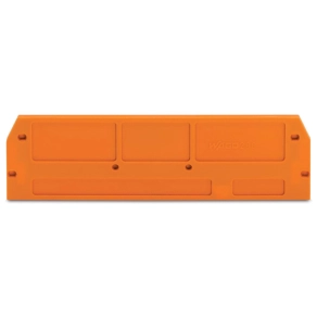 Wago 280-373 vég- és válaszlap, 2,5 mm vastag, narancssárga