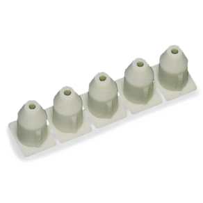 Wago 280-471 érszigetelő ütköző, 0,25–0,5 mm², 5 db/szalag, világosszürke