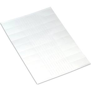 Wago 209-113 kartonjelölő lézernyomtatóhoz, 9,5 × 25 mm, fehér