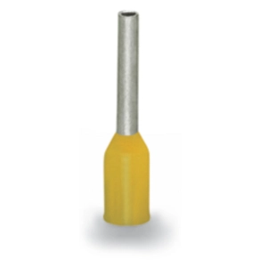 Wago 216-301 szigetelt érvéghüvely, 0,25 mm², AWG 24, galvanikusan ónozott, sárga