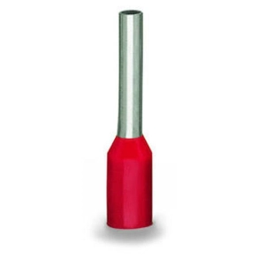   Wago érvéghüvelyHüvely 1mm2 / AWG18 szigetelt, piros (216-203)