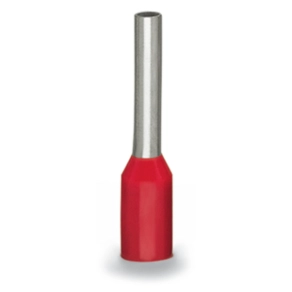 Wago 216-203 szigetelt érvéghüvely, 1 mm², AWG 18, galvanikusan ónozott, piros