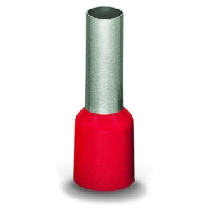 Wago érvéghüvely 10 mm² / AWG8 szigetelt piros (216-209)