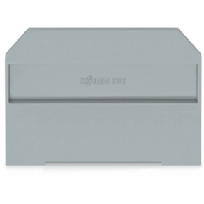 Wago 282-311 vég- és válaszlap, 4 mm vastag, szürke