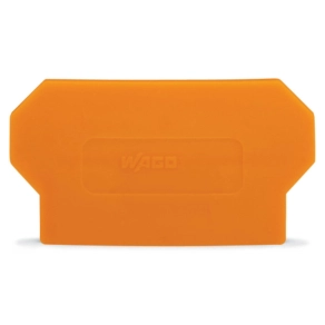 Wago 283-327 elválasztólap, 2 mm vastag, túlméretes, narancssárga