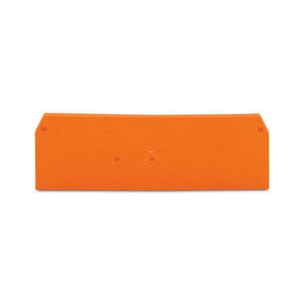 Wago vég- és válaszlap, 2.5 mm vastag, narancssárga (281-335)