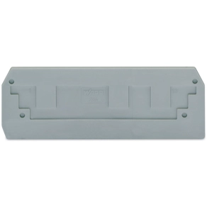 Wago 284-308 vég- és válaszlap, 2,5 mm vastag, szürke