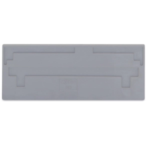 Wago 283-326 elválasztólap, 2 mm vastag, túlméretes, szürke
