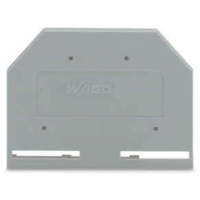 Wago 281-301 vég- és válaszlap, 3 mm vastag, szürke