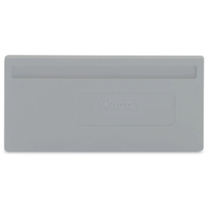 Wago 281-330 elválasztólap, 2 mm vastag, túlméretes, szürke