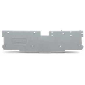 Wago 769-303 vég- és válaszlap, 1,1 mm vastag, szürke
