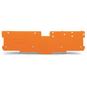 Wago 769-304 vég- és válaszlap, 1,1 mm vastag, narancssárga