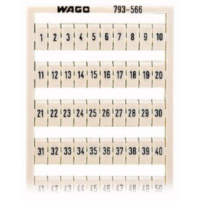 WAGO 793-566 WMB multi-jelölőrendszer, vízszintes