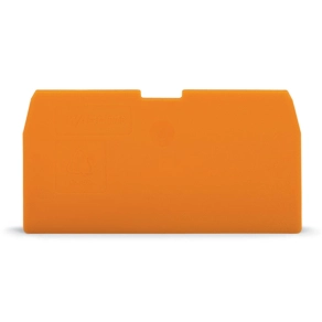 Wago 870-943 vég- és válaszlap, 1 mm vastag, szürke