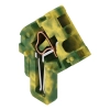 Wago 769-513/000-016 döntött középmodul 1 vezetékes anyacsatlakozóhoz, 4 mm², 5 mm, CAGE CLAMP, kódolólábakkal, zöld-sárga
