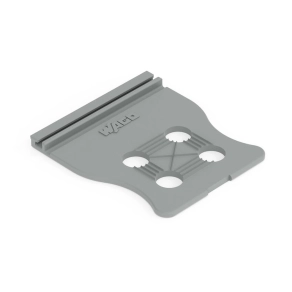 Wago 734-329 tehermentesítő lap anya- és apacsatlakozókhoz, 25 mm széles, 1 részes, szürke