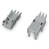 Wago 769-1604 tehermentesítő ház anya- és apacsatlakozókhoz, 2 részes, 5 mm lábtávolság, 4 pólusú, szürke