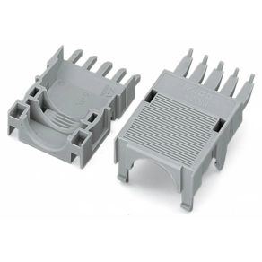 Wago 769-1607 tehermentesítő ház anya- és apacsatlakozókhoz, 2 részes, 5 mm lábtávolság, 7 pólusú, szürke