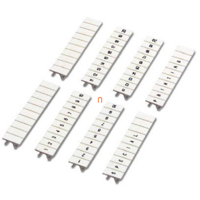   SB5/10 FW sorkapocsjelölő 131-140 készlet vízszintes PHC10500170131