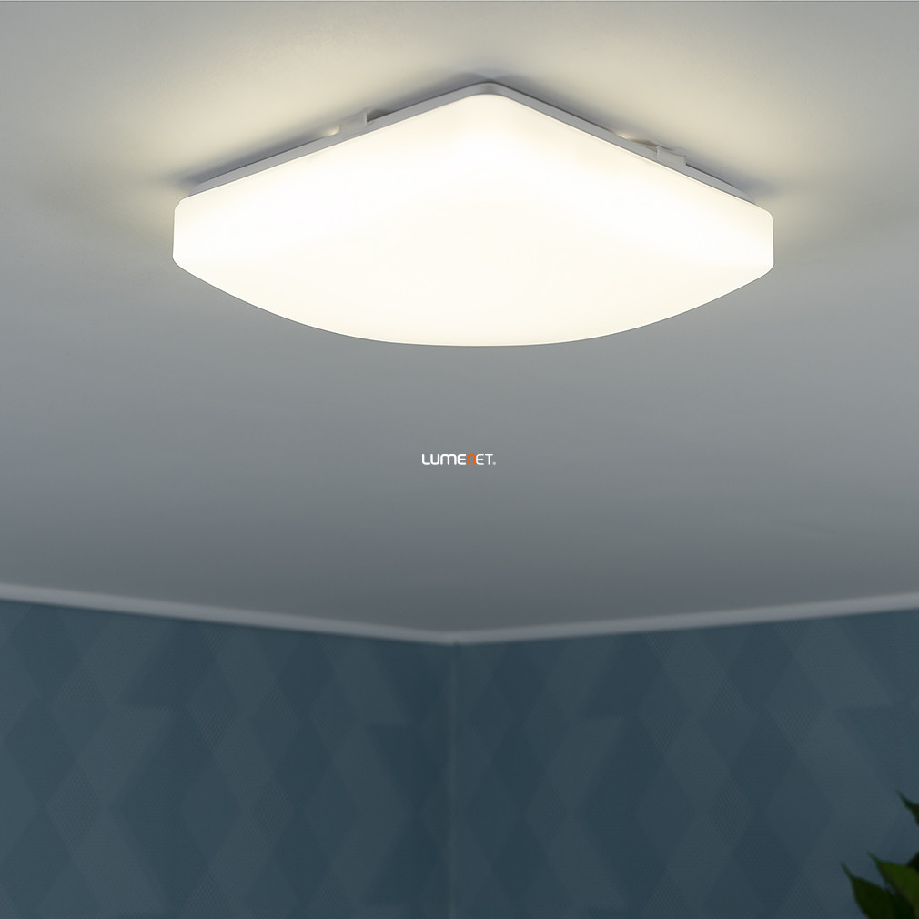 Mennyezeti LED lámpa 12W, melegfehér (27x27 cm)