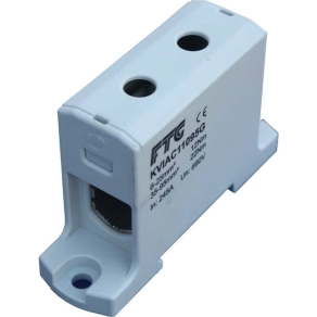   Fővezeték sorkapocs 1x95/1x95mm2 (6-95mm2) szürke AL/CU FTG KVIAC11095G