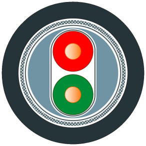 Siemens 6XV1830-5FH10 PB FC Process kábel, fekete