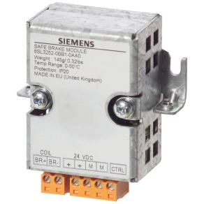 Siemens 6SL3252-0BB01-0AA0 biztonsági fékrelé