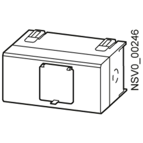   Siemens BVP:085093 BD01-AK02M0/F leágazó, 32A/400VAC, 3 modul