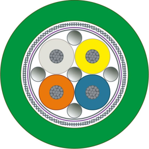   Siemens 6XV1840-2R SIMATIC NET, IE TP ROBOT kábel, GP 2x2 (profinet R típus)