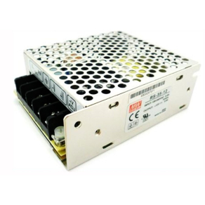   Mini egykimenetes kapcsolóüzemű tápegység, Vin: 230 VAC, Vout: 12 VDC, P: 35 W (0-3A) Mean Well RS-35-12