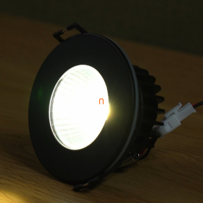   Kültéri süllyesztett LED spot lámpa 7,3 W, extra melegfehér, fekete - Patta SLV 1002098