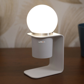   Hordozható asztali lámpa, 22 cm - Tonila SLV 1002582, akkumulátor USB töltővel (nem tartozék), 2700 K, 90 lm, 1,6 W