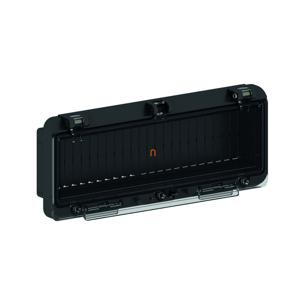 Bals modul előlap, érintésvédelemmel, IP44, 234mm széles, rendezvénytechnika 58111