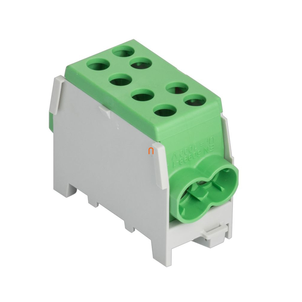 Fővezeték sorkapocs 2x 35/2x25mm2 zöld HLAK 35-1/2 M2 Z, 2080143 Pollmann
