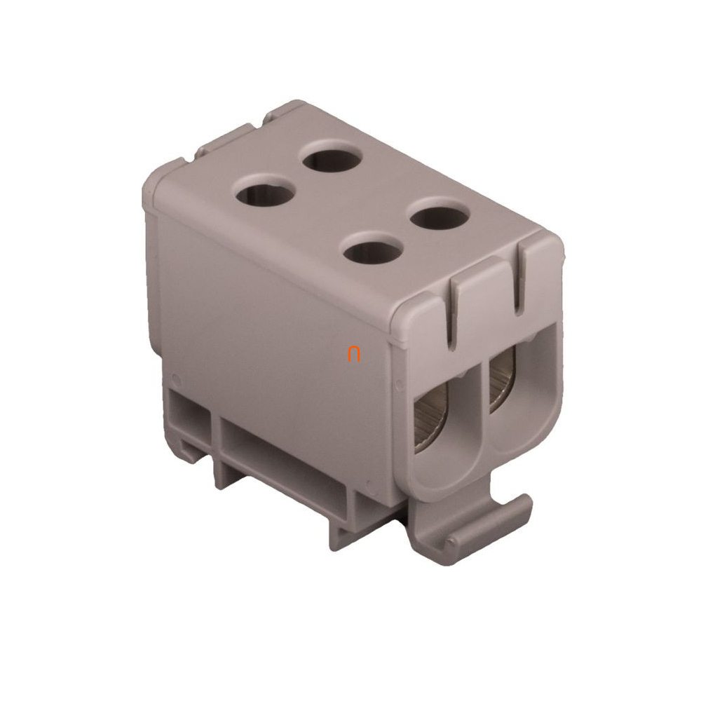 Fővezeték sorkapocs 2x 50/2x50 (6-50mm2) szürke UK 50/2 A, 2090201 Pollmann