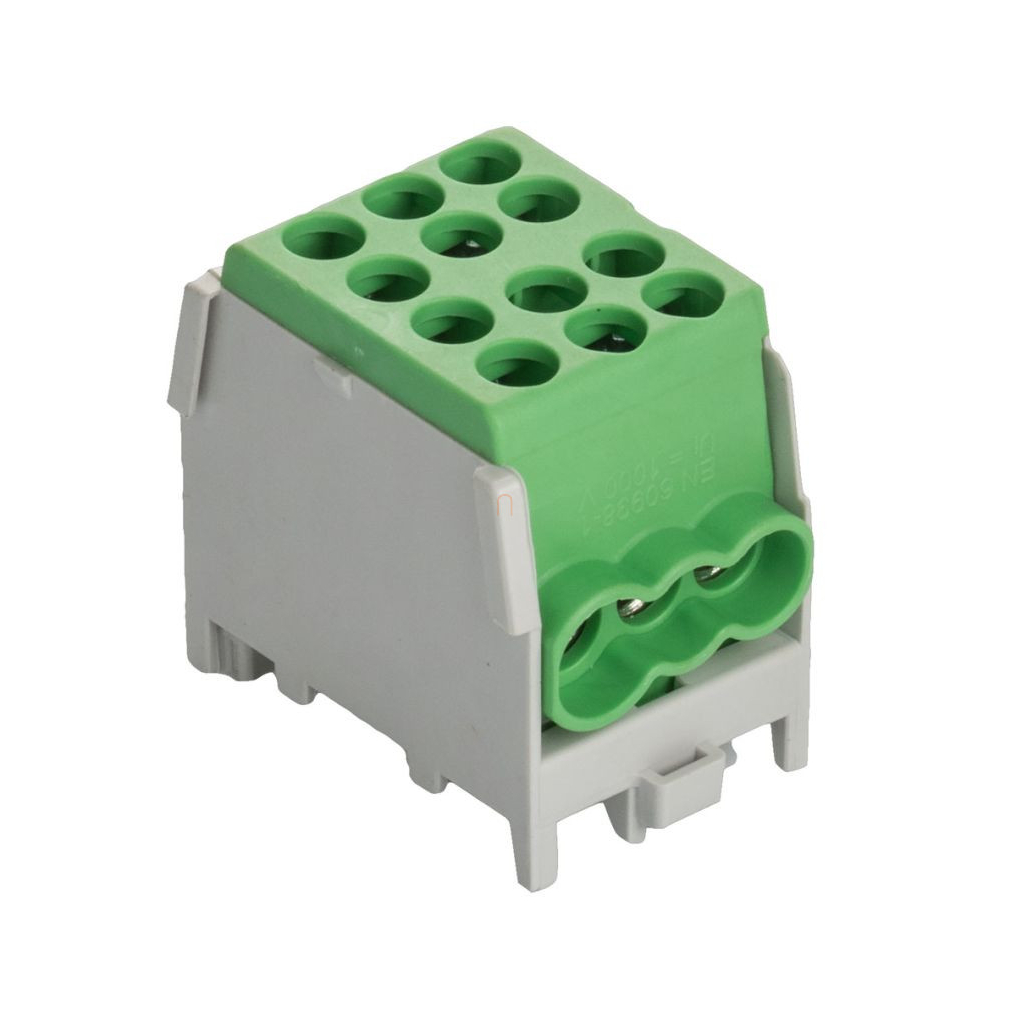 Fővezeték sorkapocs 2x 25/4x16mm2 zöld HLAK 25-1/4 M2, 2080170 Pollmann