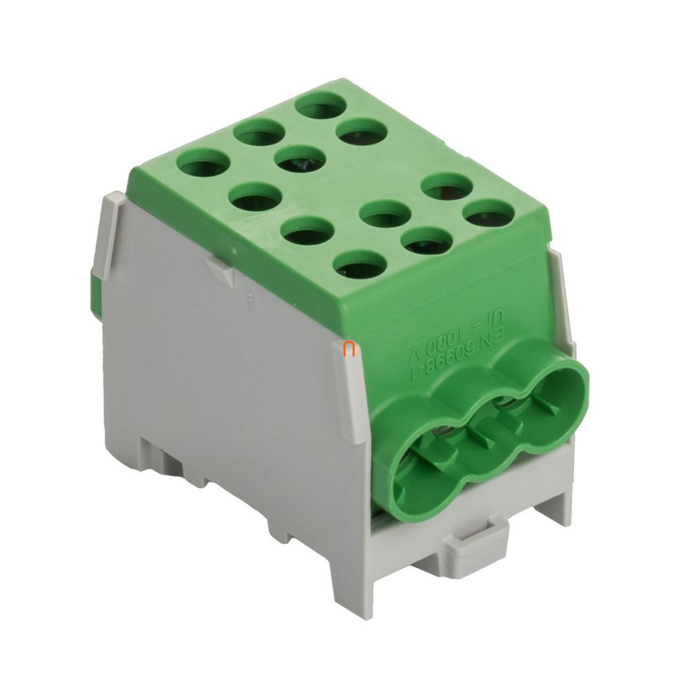 Fővezeték sorkapocs 2x 35/4x25mm2 zöld HLAK 35-1/4 M2, 2080180 Pollmann