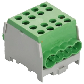   Fővezeték sorkapocs 2x 35/6x25mm2 zöld HLAK 35-1/6 M2, 2080185 Pollmann