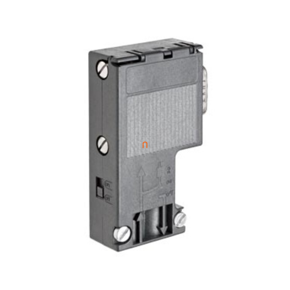 Siemens 6ES7972-0BA12-0XA0 PROFIBUS busz csatlakozó, 90 fokos, maximum 12Mbit/s, PG csatlakozó nélkül