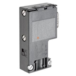   Siemens 6ES7972-0BA12-0XA0 PROFIBUS busz csatlakozó, 90 fokos, maximum 12Mbit/s, PG csatlakozó nélkül